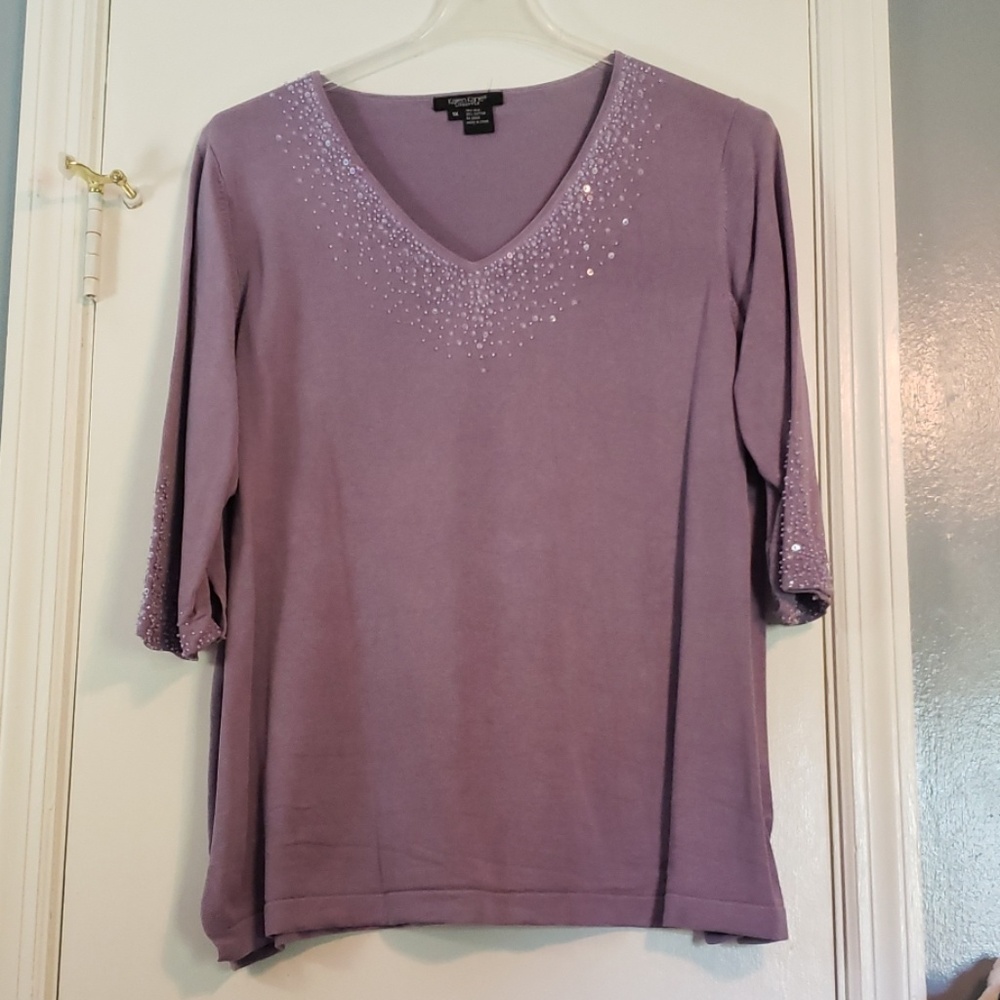 Karen Kane Lightweight Sweater 1X